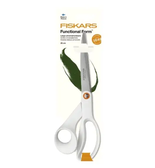 FISKARS FUNCTIONAL FORM 1020414 Nożyczki uniwersalne 25 cm / białe