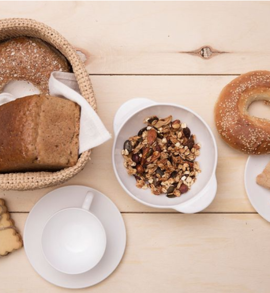 LUMINARC DIWALI WHITE Komplet 6 filiżanek 220 ml ze spodkami 14 cm| biały | szkło hartowane 