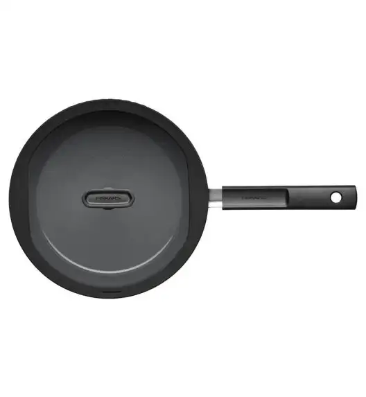 FISKARS HARD FACE Patelnia 28 cm z pokrywką / powłoka Ceratec™ Superior