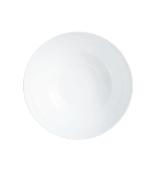 LUMINARC DIWALI WHITE Salaterka 21 cm - 12 SZT. | szkło hartowane | D7410