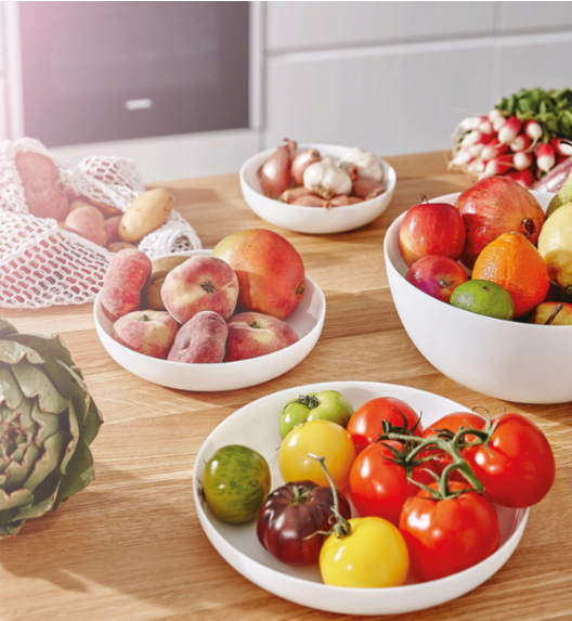 LUMINARC DIWALI WHITE Salaterka 21 cm - 12 SZT. | szkło hartowane | D7410