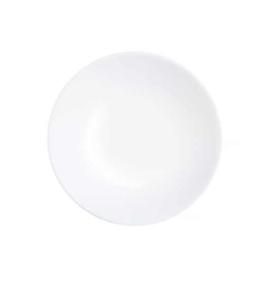 LUMINARC DIWALI WHITE Serwis obiadowy 38 el dla 12 osób | szkło hartowane | V0361