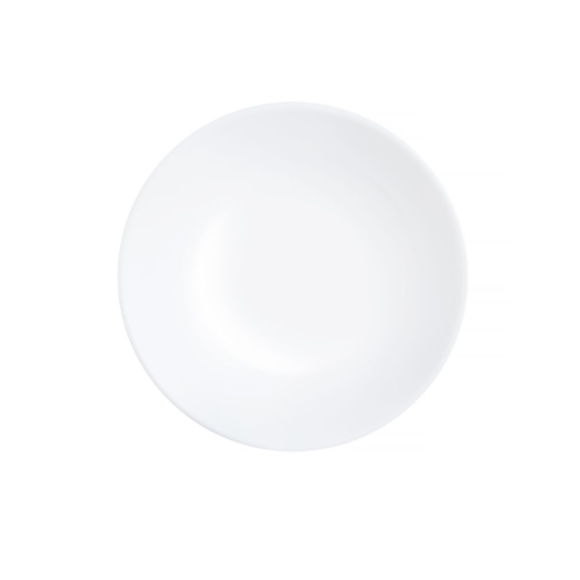 LUMINARC DIWALI WHITE Serwis obiadowy 57 el dla 18 osób | szkło hartowane | V0361