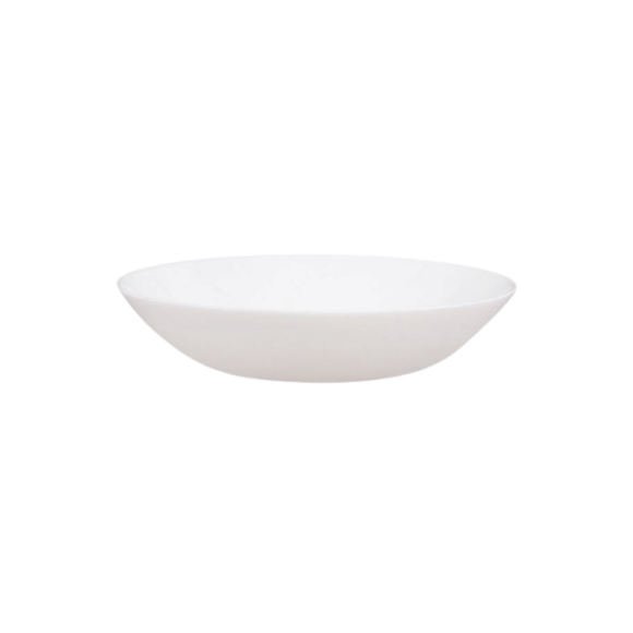 LUMINARC DIWALI WHITE Serwis obiadowy 57 el dla 18 osób | szkło hartowane | V0361