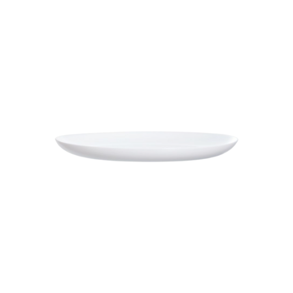 LUMINARC DIWALI WHITE Serwis obiadowy 57 el dla 18 osób | szkło hartowane | V0361