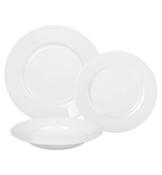 LUMINARC EVERY DAY Serwis obiadowy 54 el dla 18 osób | szkło hartowane | G0566