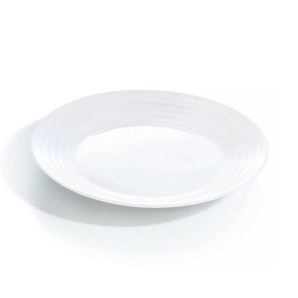 LUMINARC HARENA WHITE Serwis obiadowy 36 el dla 12 osób | szkło hartowane | L3270