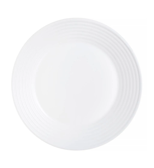 LUMINARC HARENA WHITE Serwis obiadowy 36 el dla 12 osób | szkło hartowane | L3270