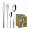 AMEFA PHOENIX Komplet sztućców z recyklingu 48 el dla 12 os w pudełku / połysk / stal nierdzewna 18/0