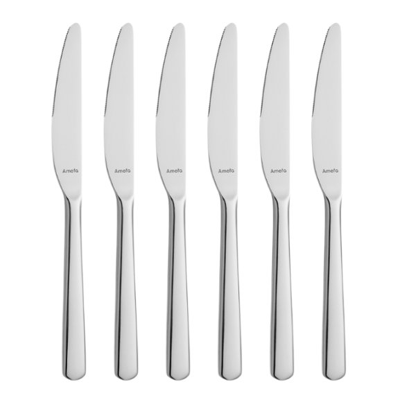 AMEFA PHOENIX Sztućce UE 6x Nóż obiadowy luzem / stal nierdzewna 18/0