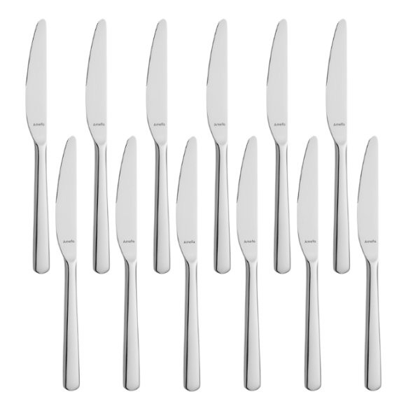 AMEFA PHOENIX Sztućce UE 12x Nóż obiadowy luzem / stal nierdzewna 18/0