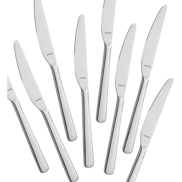 AMEFA PHOENIX Sztućce UE 18x Nóż obiadowy luzem / stal nierdzewna 18/0