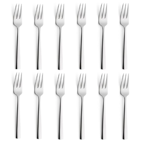 AMEFA PHOENIX Sztućce UE 12x Widelczyk do ciasta luzem / stal nierdzewna 18/0