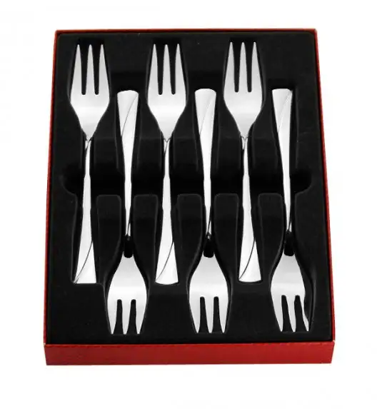 Gerlach Valor Sztućce Widelczyki do ciast 12 el pudełko / 12 osób / połysk