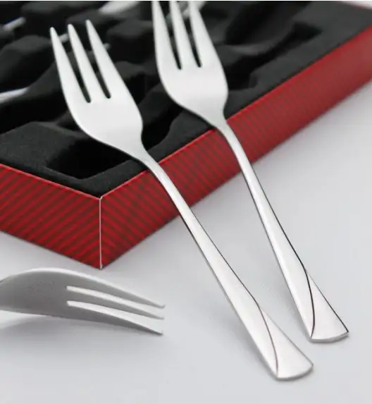 Gerlach Valor Sztućce Widelczyki do ciast 12 el pudełko / 12 osób / połysk