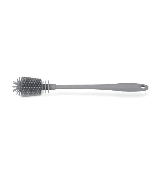 KELA | Susa | silikonowa szczotka do mycia karafek, 31 cm, szara