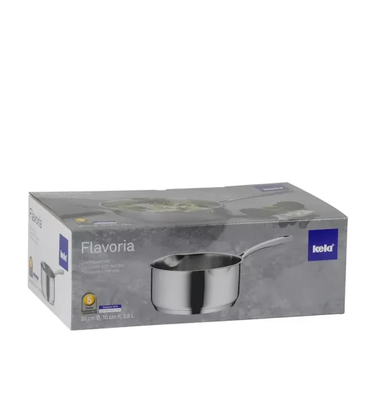 KELA | Flavoria | rondel, stal nierdzewna, 2,6 l, śred. 20 x 10 cm