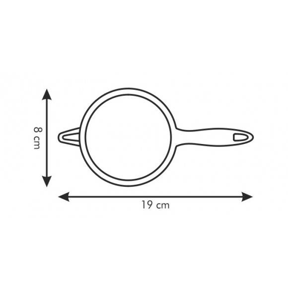 TESCOMA PRESTO Sitko stalowe ø 8 cm