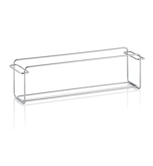 KELA | Miko | stojak na przyprawy, 5 el., szkło/stal nierdzewna, 28 x 7 x 10 cm