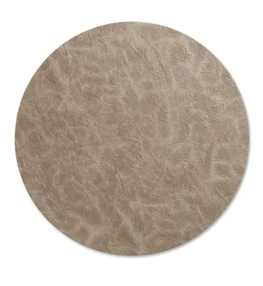KELA | Kalea | podkładka dekoracyjna, sztuczna skóra, 38 cm, brązowa