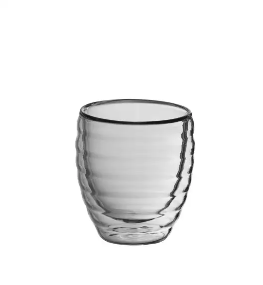 KELA | Cesena | 2 szklanki do espresso o podwójnych ściankach, śred. 6 x 6,5 cm, 0,08 l