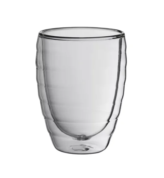 KELA | Cesena | 2 szklanki do latte macchiato o podwójnych ściankach, śred. 8,5 x 12 cm, 0,3 l