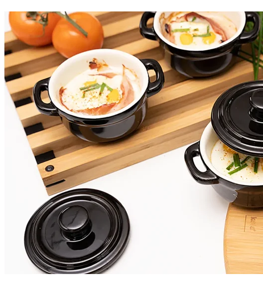 KELA | Kiril | podkładka pod gorące naczynia, bambus/metal, 20 x 20 x 3 cm