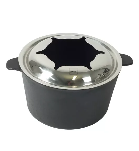 KELA | Comore | zestaw do fondue dla 6 os., 11 el., 0,8 l, śred. 20 x 19,5 cm