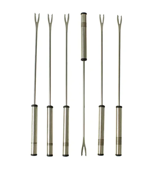 KELA | Comore | zestaw do fondue dla 6 os., 11 el., 0,8 l, śred. 20 x 19,5 cm