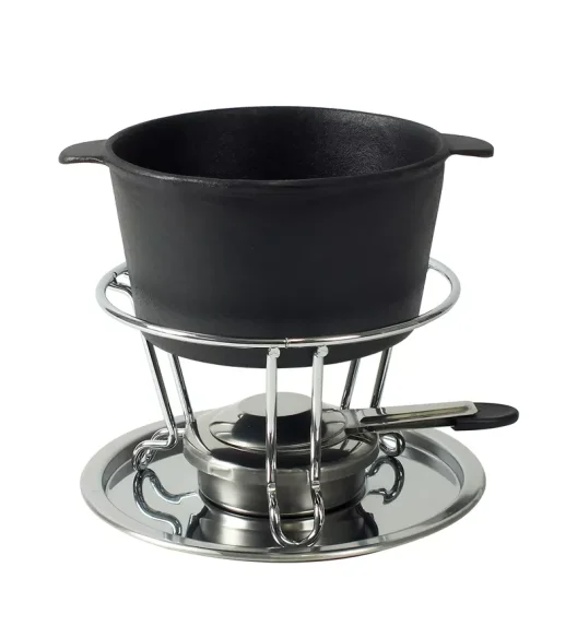 KELA | Comore | zestaw do fondue dla 6 os., 11 el., 0,8 l, śred. 20 x 19,5 cm