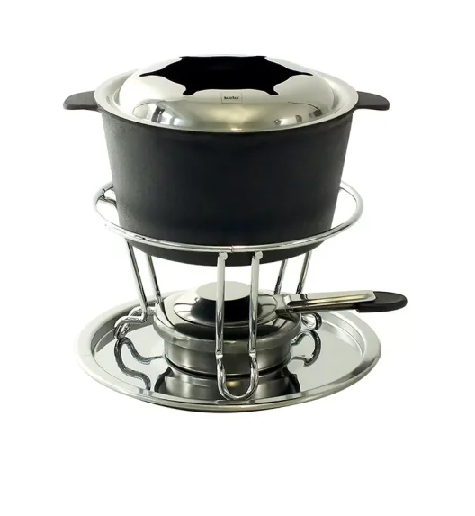 KELA | Comore | zestaw do fondue dla 6 os., 11 el., 0,8 l, śred. 20 x 19,5 cm