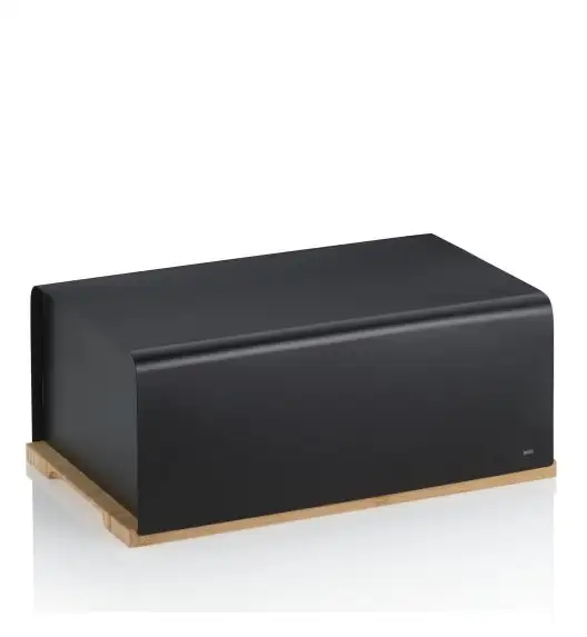 KELA | Kiril | chlebak, metal/bambus, 38 x 23 x 16 cm