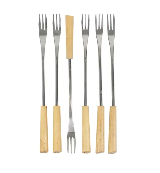 KELA | Natura | zestaw do fondue serowego, śred. 22,5 x 19 cm