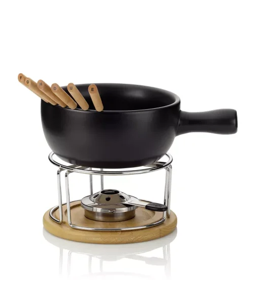 KELA | Natura | zestaw do fondue serowego, śred. 22,5 x 19 cm