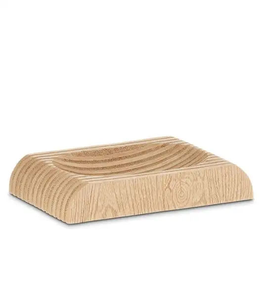 KELA | Kaiu | mydelniczka, żywica polimerowa, 13 x 9 x 2,5 cm, drewniany wzór