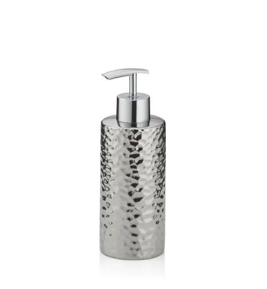 KELA | Sterling | dozownik do mydła, ceramika/tworzywo sztuczne, 0,3 l, śred. 6,5 x 18 cm