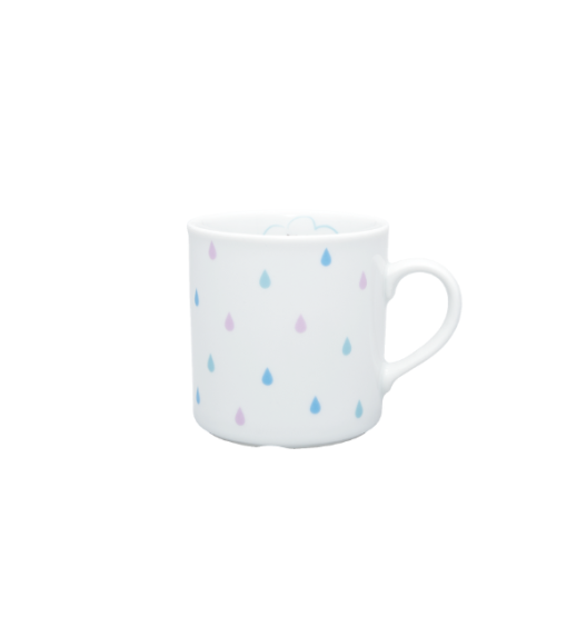 LUBIANA KIDS CHMURKA 9345 | Komplet obiadowy dla dzieci 3 el / porcelana