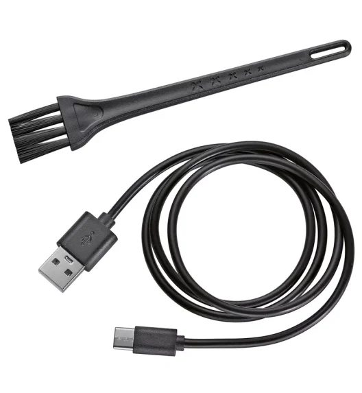 ZASSENHAUS | Köln | elektryczny młynek do pieprzu, ładowany przez USB, stal nierdzewna, śred. 4 x 14 cm