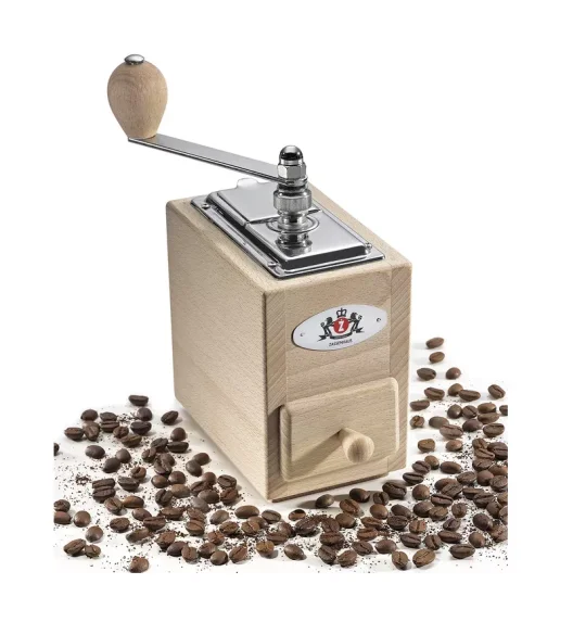 ZASSENHAUS | Santiago Eco | młynek do kawy, drewno bukowe, 20 x 9 x 14 cm