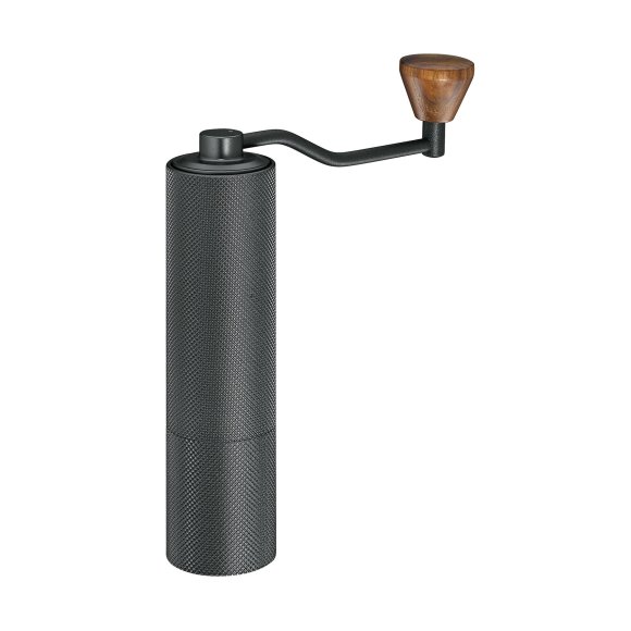 ZASSENHAUS | Barista | młynek do kawy, śred. 4,5 x 19 cm, 23 g, aluminium/stal nierdzewna, czerń grafitowa