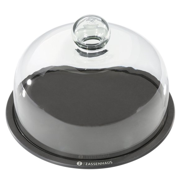 ZASSENHAUS | Comfort Plus | deska do sera z pokrywą, laminat włókna drzewnego/szkło, śred. 23 x 15,5 cm