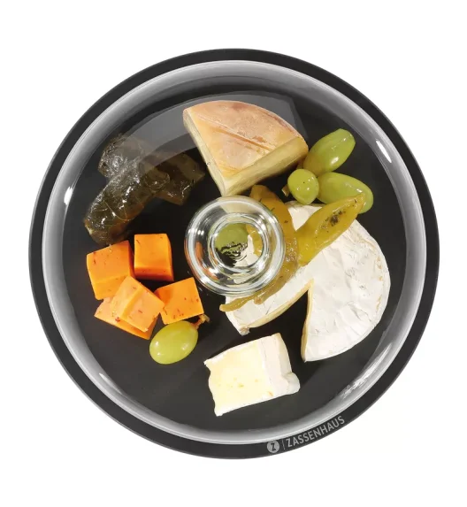 ZASSENHAUS | Comfort Plus | deska do sera z pokrywą, laminat włókna drzewnego/szkło, śred. 23 x 15,5 cm