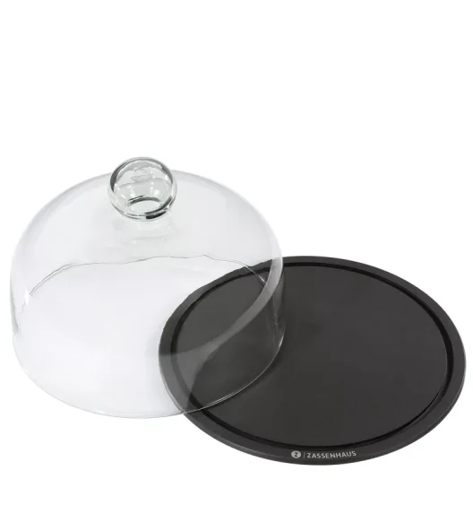 ZASSENHAUS | Comfort Plus | deska do sera z pokrywą, laminat włókna drzewnego/szkło, śred. 23 x 15,5 cm