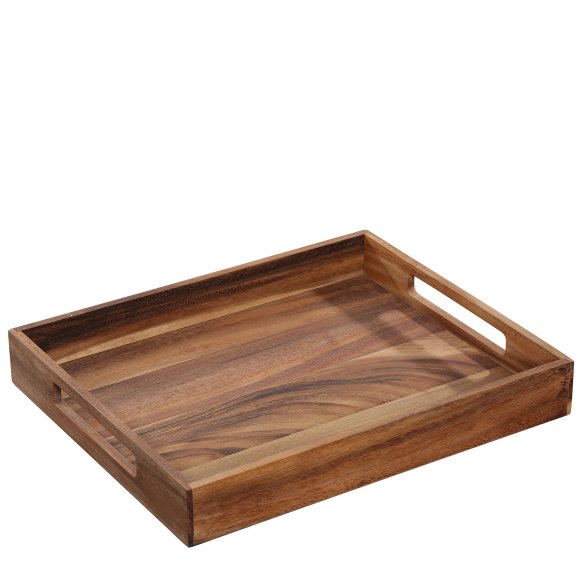 ZASSENHAUS | taca do serwowania, akacja, 44 x 36 x 6 cm