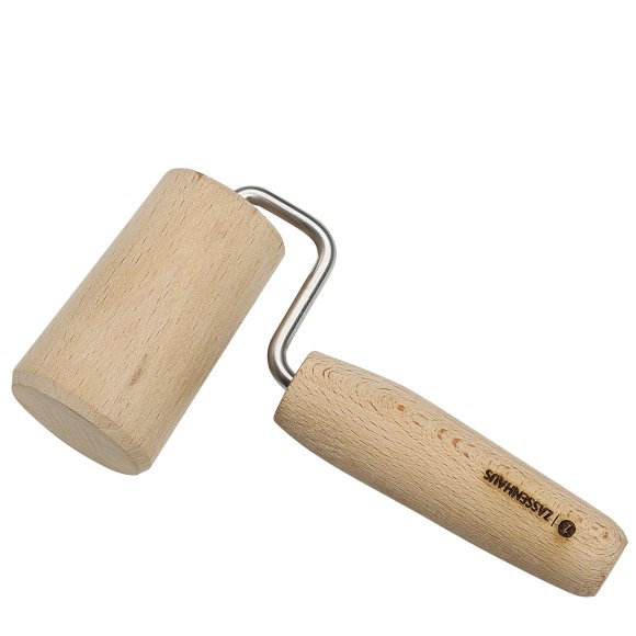 ZASSENHAUS | mały wałek, drewno bukowe, 15 x 8 x 4 cm