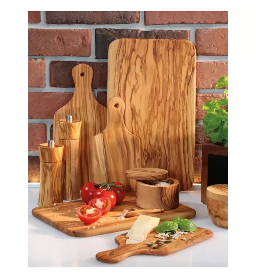 ZASSENHAUS | łyżeczka do soli lub przypraw, drewno oliwne, 9 cm