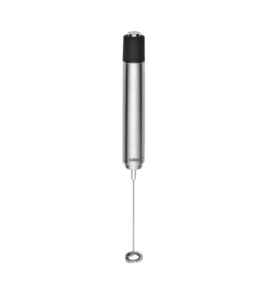 CILIO | ESPERTO | spieniacz do mleka na stojaku, stal nierdzewna, 26,5 cm