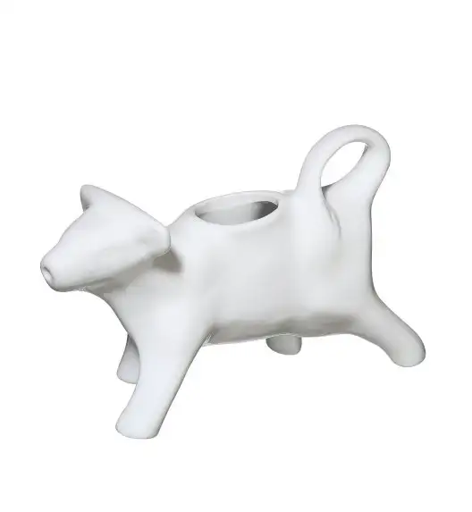 CILIO | mlecznik w kształcie krówki, porcelana, 125 ml, 15,5 x 4,5 x 8,5 cm
