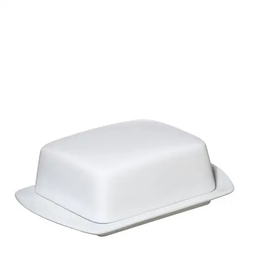 CILIO | maselniczka, porcelana, 19 x 13 x 5,5 cm, biała