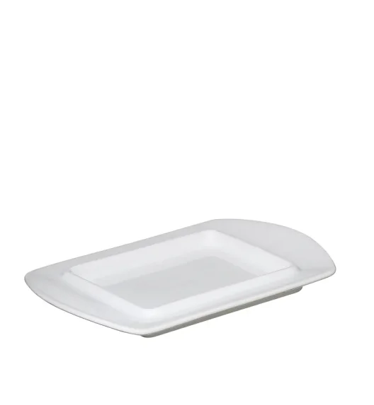 CILIO | maselniczka, porcelana, 19 x 13 x 5,5 cm, biała